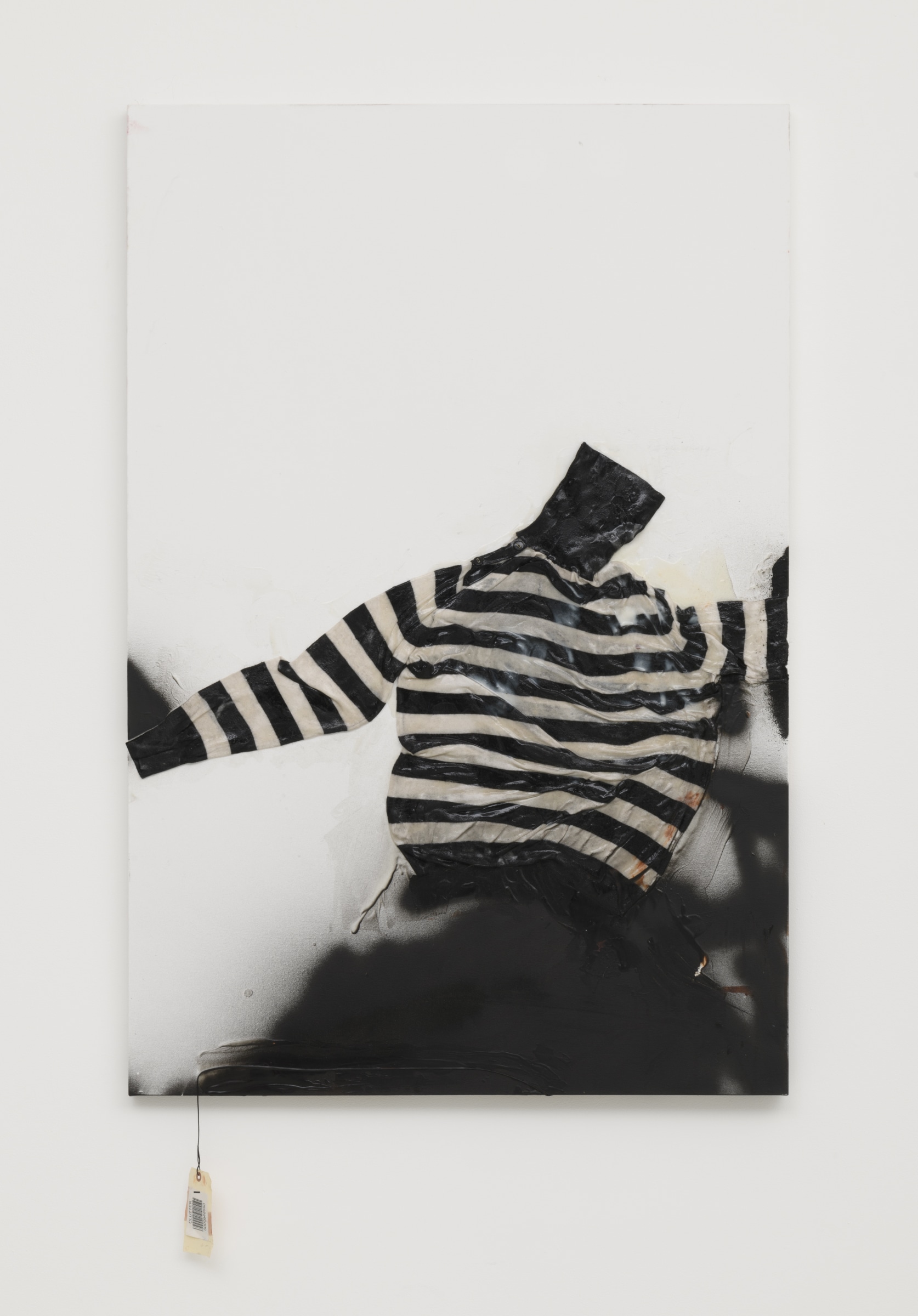 Brenna Youngblood INCARCERATION, 2020 Mixed media on canvas 69.75 x 40 in (152.4 x 101.6 cm)
