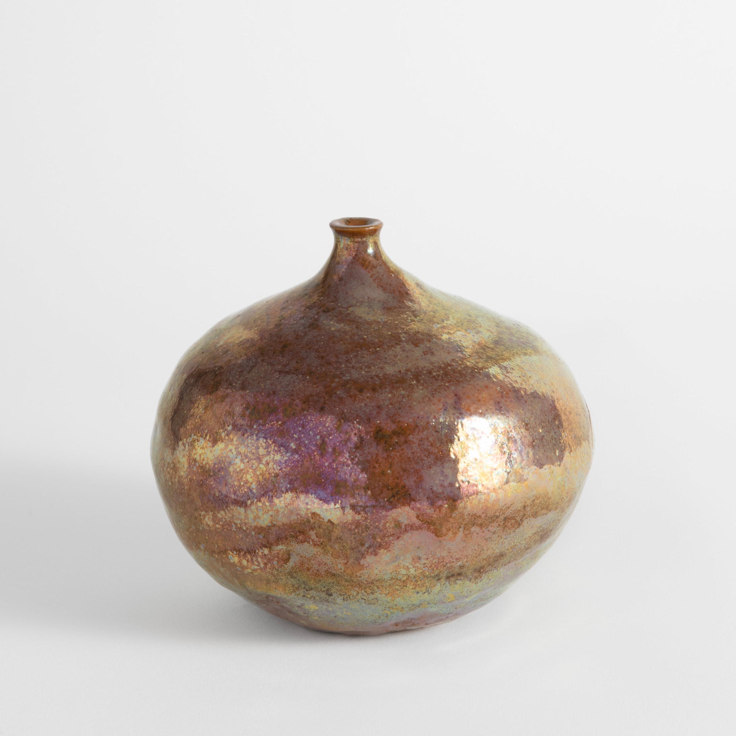 Beatrice Wood Untitled, 1991 Clay 4.5 x 5.25 x 5.25 in (11.4 x 13.3 x 13.3 cm)