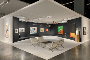 Image of Helly Nahmad Gallery's booth A4 at Art Basel Miami Beach 2021