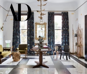 Kathy Erteman and Marianne Nielsen in Architectural Digest