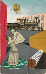 Early Collages with gouache (1941 - 1947)