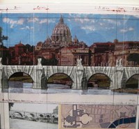 Pont Sant'Angelo, Wrapped (Project for Rome)