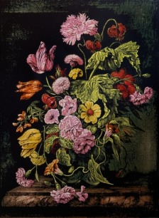 Still Life with Flowers III - Homage to Rachel Ruysch
