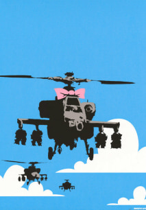 Banksy (b. 1974)  Happy Choppers, 2003