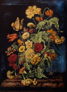 Still Life with Flowers V - Homage to Rachel Ruysch