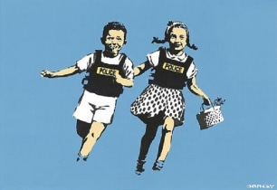 Banksy (b. 1974)  Police Kids, 2005
