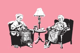 Banksy (b. 1974)  Grannies, 2006