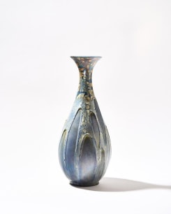 Blue Speckled Vase