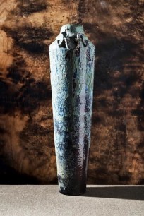Monumental Eggplant Vase