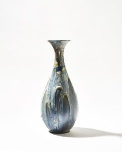 Blue Speckled Vase