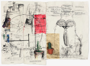 Nelson Felix, &quot;Desenhos para Esquizofrenia da Forma e do &Ecirc;xtase&quot;, 2017/2018