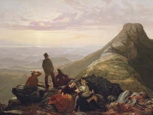 The Belated Party on Mansfield Mountain, 1858