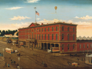 The Third Avenue Railroad Depot, ca. 1859–60