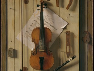 Still Life—Violin and Music, 1888