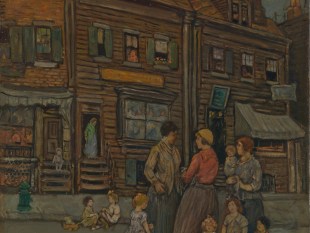 Street Group, ca. 1923