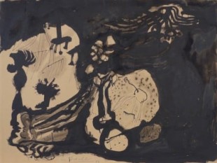 Untitled Abstract, 1958