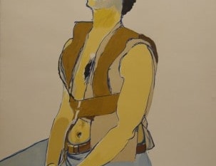 Untitled (Seated Youth), 1980
