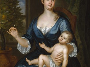 Mrs. Francis Brinley and Her Son Francis, 1729
