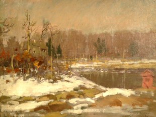 Winter Landscape, circa 1910