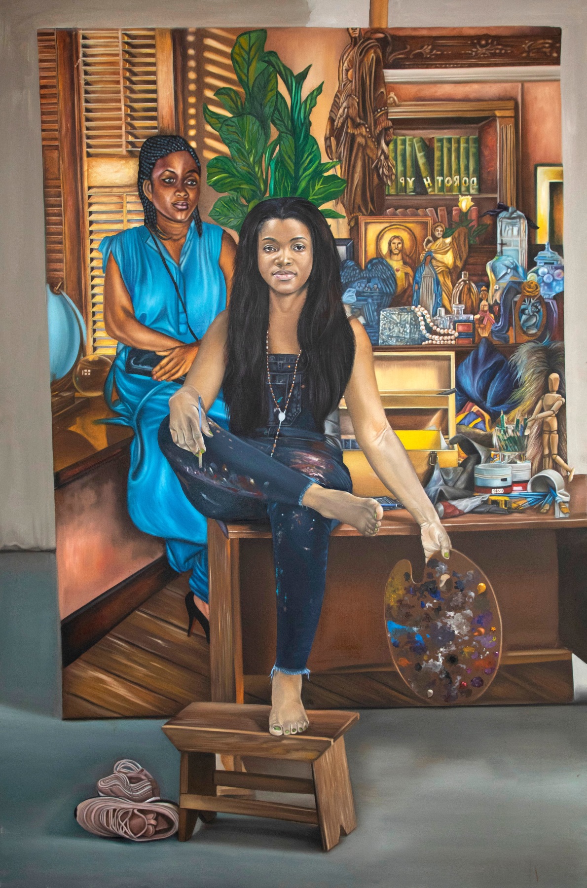 SELF PORTRAIT, 2021, oil on canvas