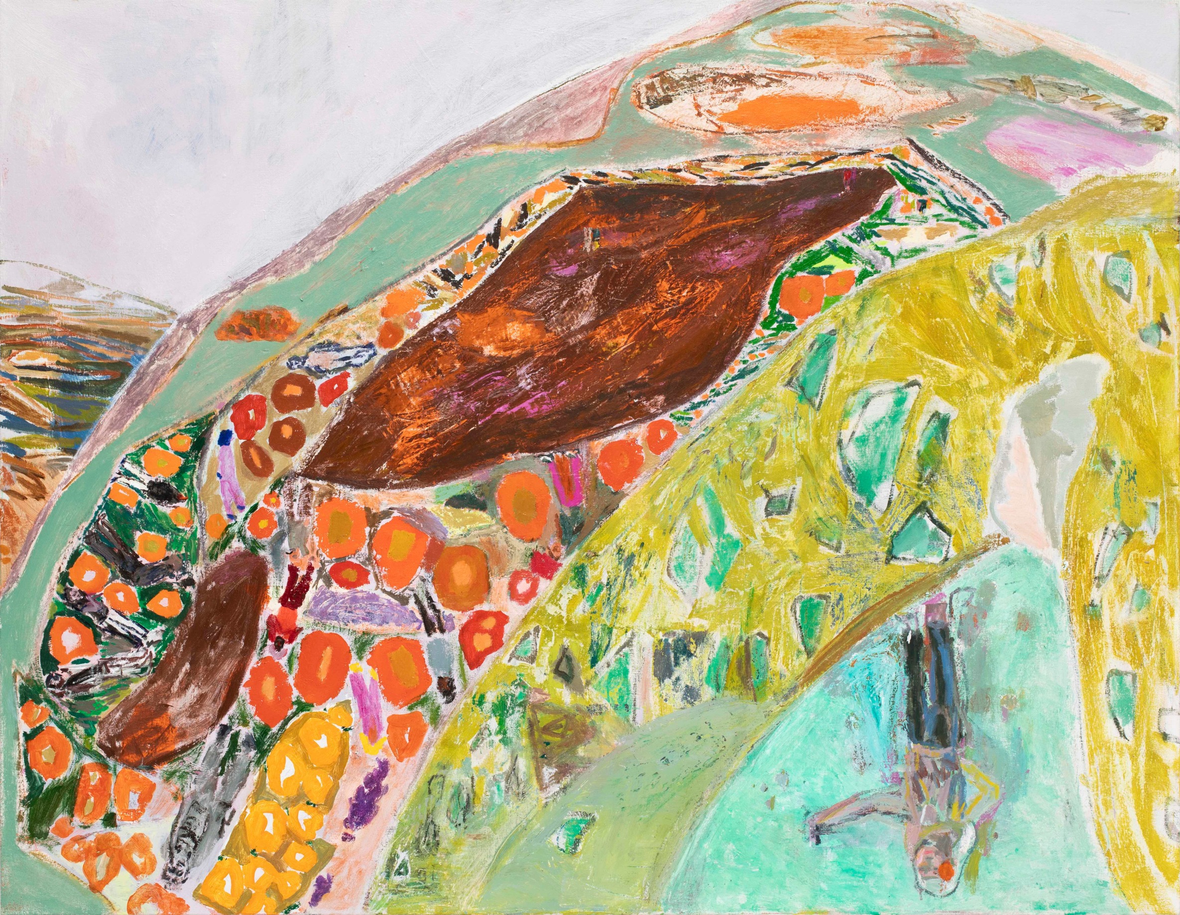 Lisa Sanditz, Superbloom Selfies 2, 2024, courtesy of&nbsp;Alexandre Gallery