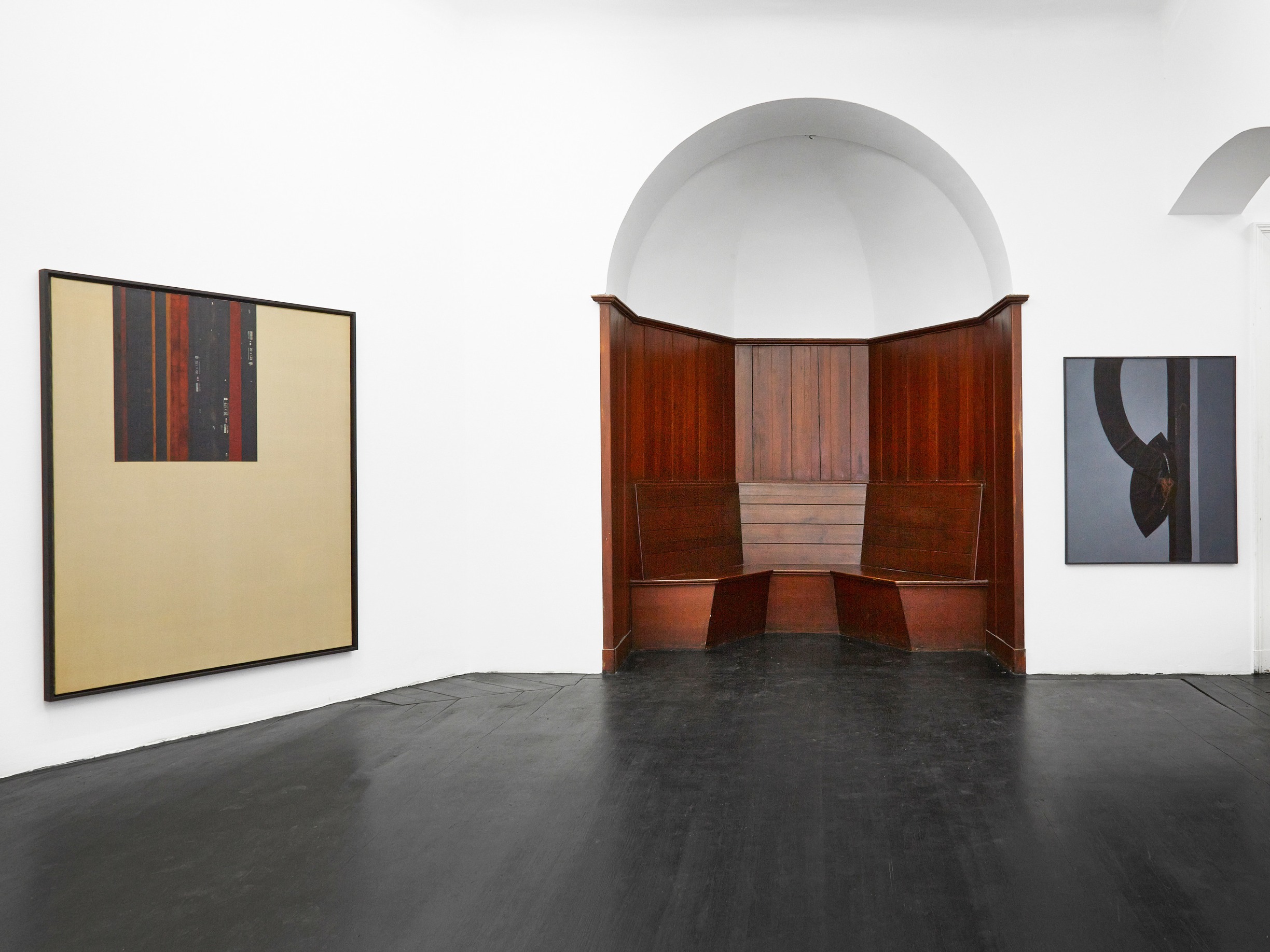 Carol Rama. Installation View: Ferite Della Memoria, Galerie Isabella Bortolozzi, Berlin, 2016