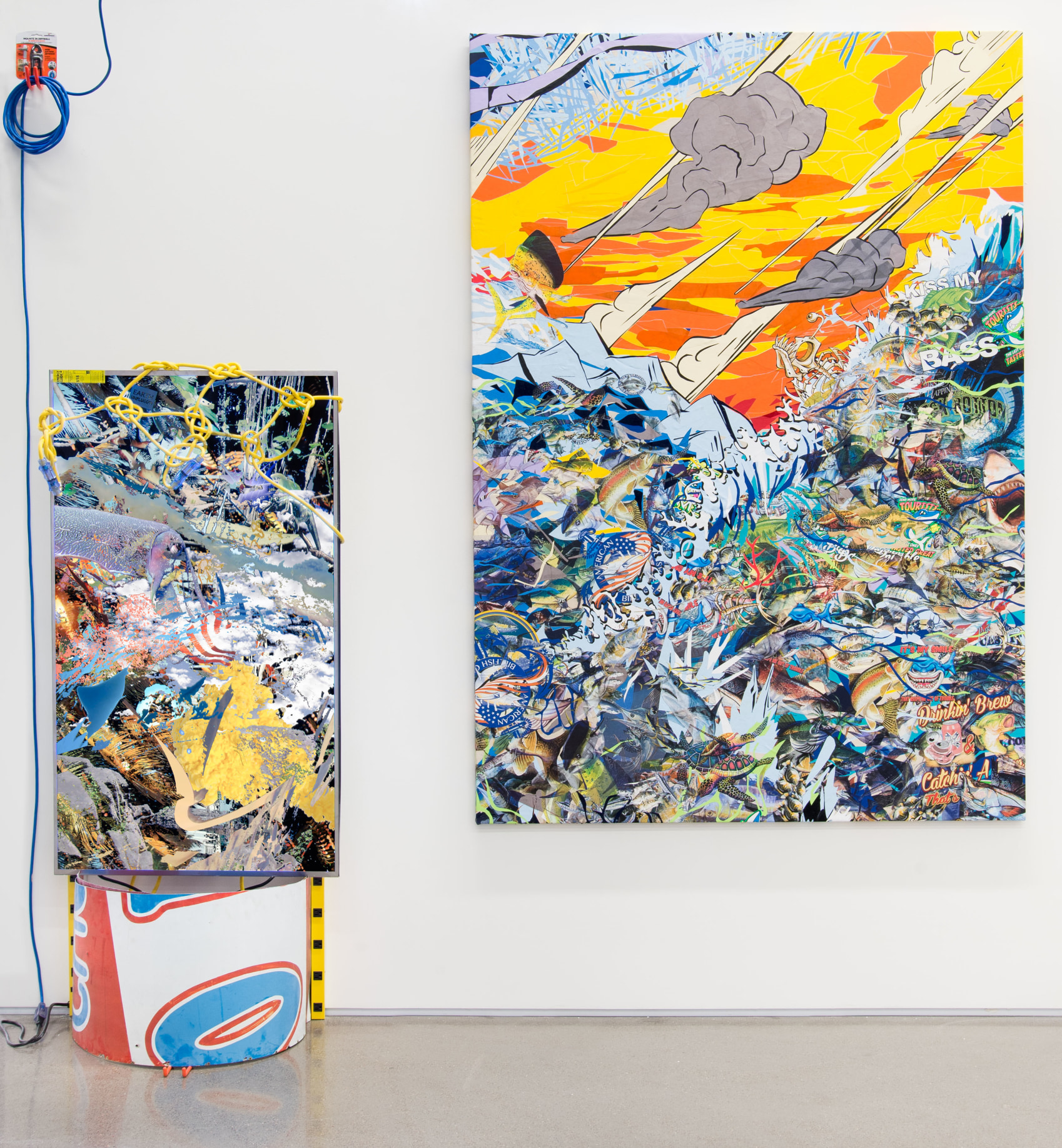 Installation view of Borna Sammak, Independent 2016, New York