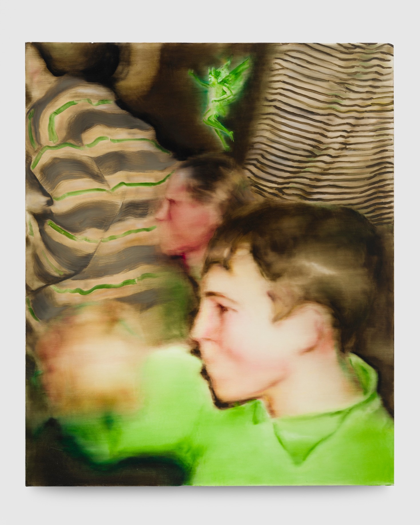 Tomas Harker, Go with the Flow, 2024, oil on canvas, 59 x 71 in, photography courtesy of Nicodim Gallery, image courtesy of the artist and The Sunday Painter