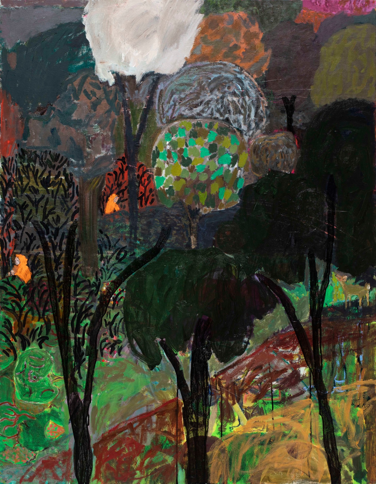 Lisa Sanditz, Hunters, 2024, courtesy of&nbsp;Alexandre Gallery