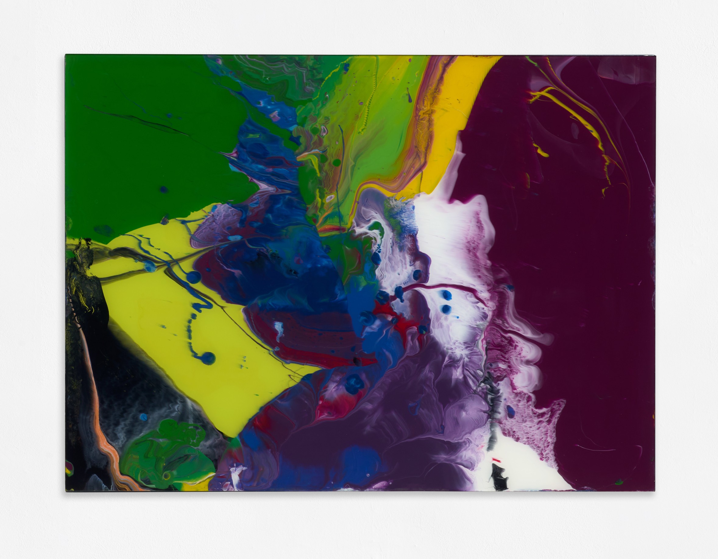 Gerhard Richter, Ifrit, 2010, Lacquer behind glass, 37 x 50 cm, &copy; Gerhard Richter 2024, Courtesy Sies + Höke, Düsseldorf, Photographer: Tino Kukulies, Düsseldorf