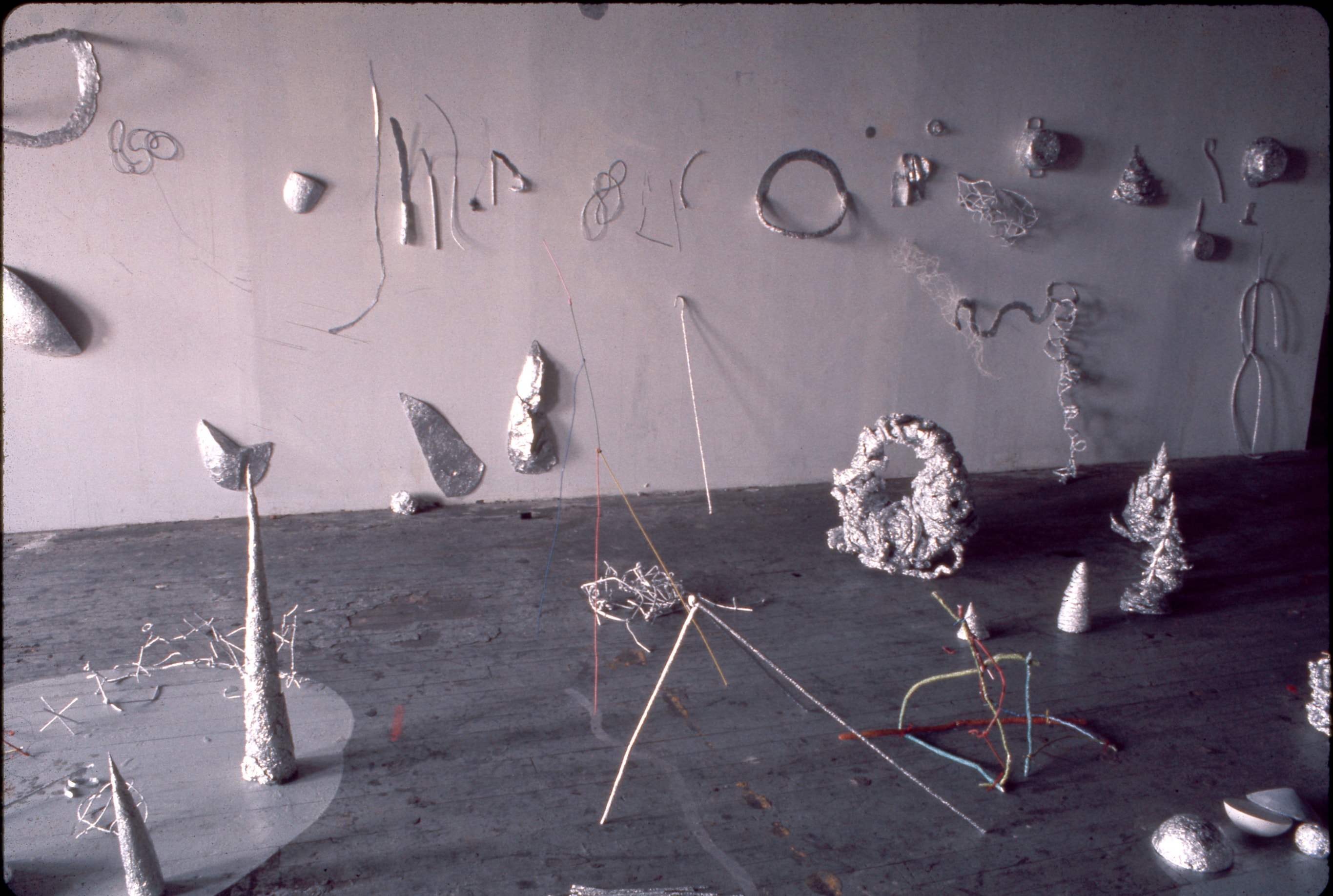 Judy Pfaff&#039;s studio, 319 Greenwich St, Tribeca, 1976 (Richard Serra&#039;s old studio). Photo by Judy Pfaff.