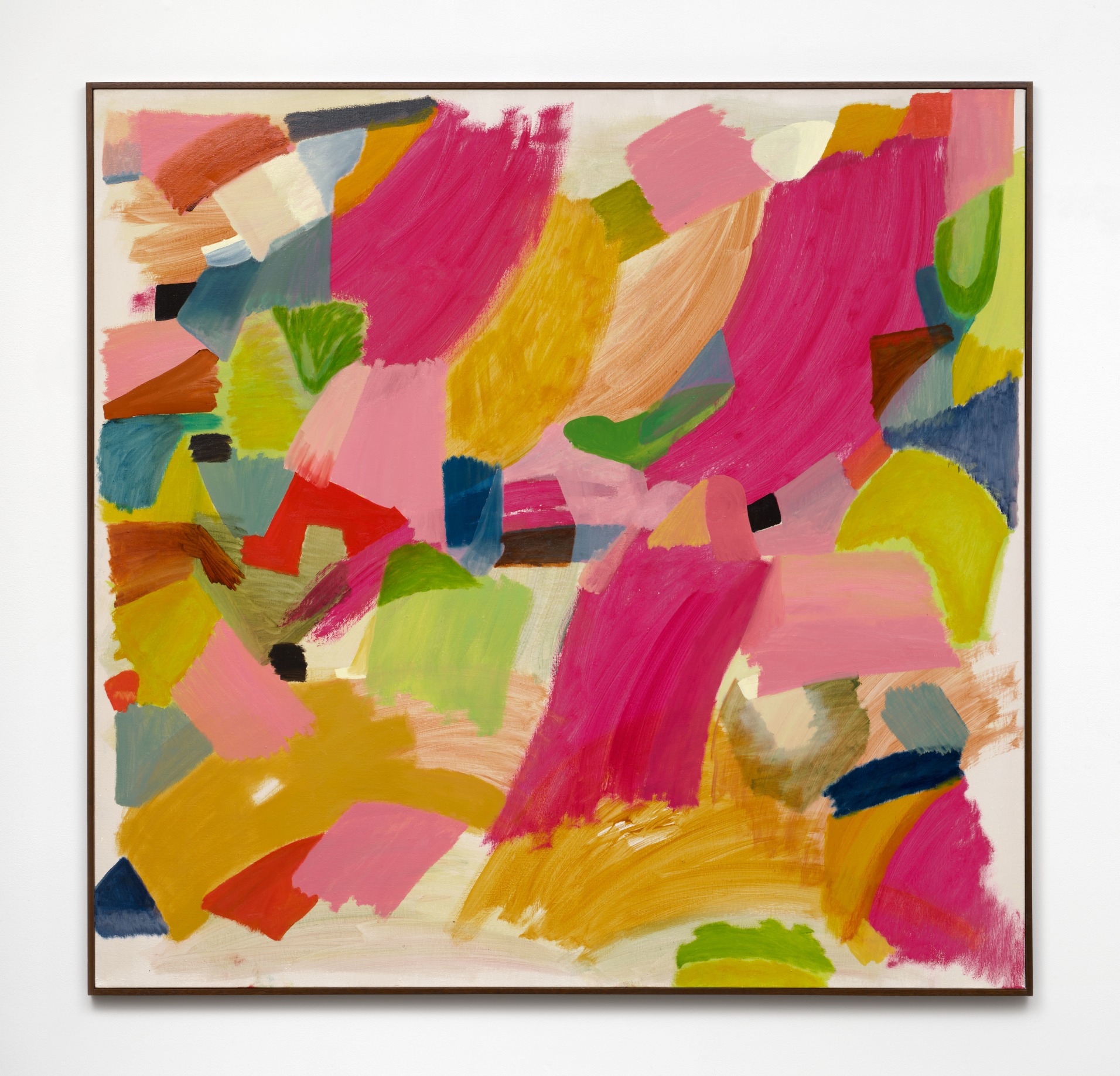 &nbsp;, Marley Freeman, lap cat lodger, 2022. Oil and acrylic on linen, 54 x 56 inches (137 x 142.2 cm.); 55 x 57 inches (139.7 x 144.7cm.) framed. Courtesy of the artist and Parker Gallery, Los Angeles