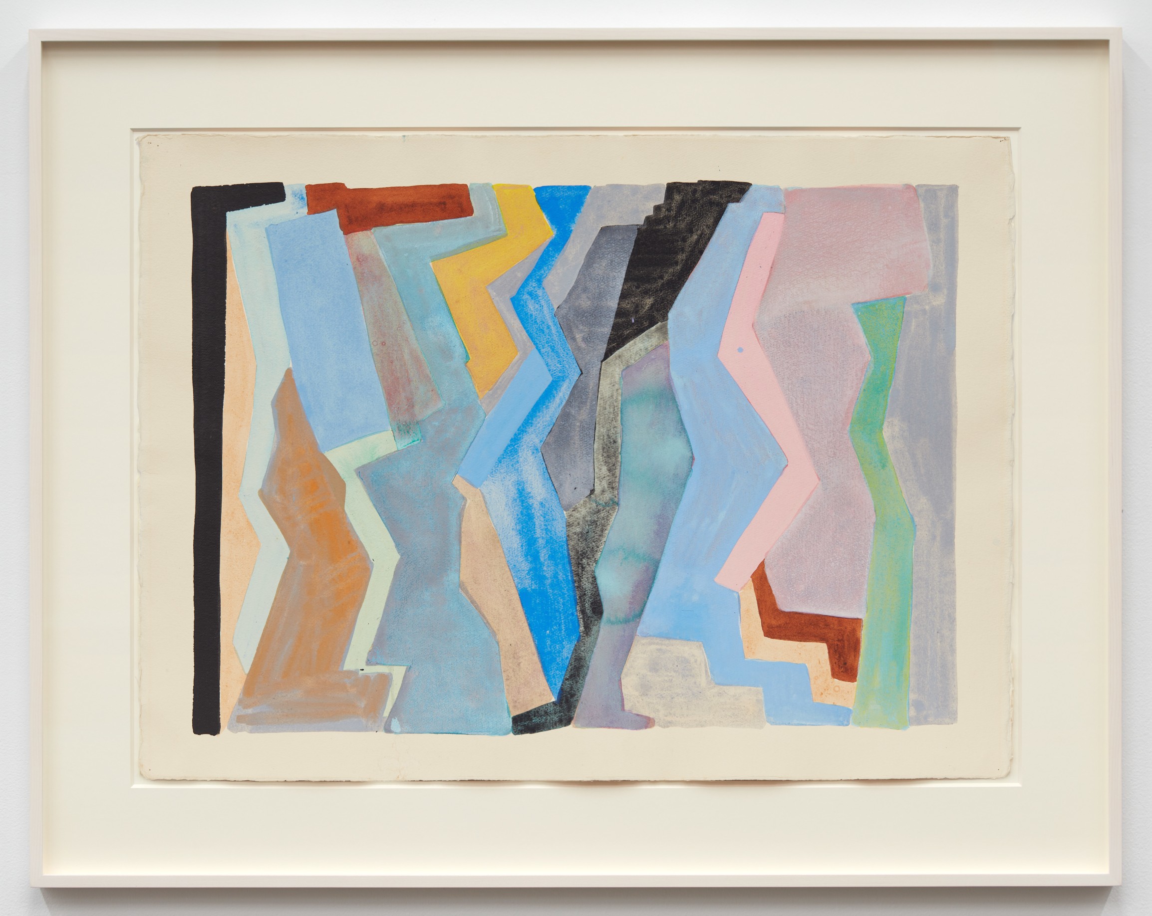 Robert Duran, Untitled, 1977, Watercolor on paper, 22 x 30⅛ inches, 55.9 x 76.5 cm. Courtesy the Estate of Robert Duran and Karma