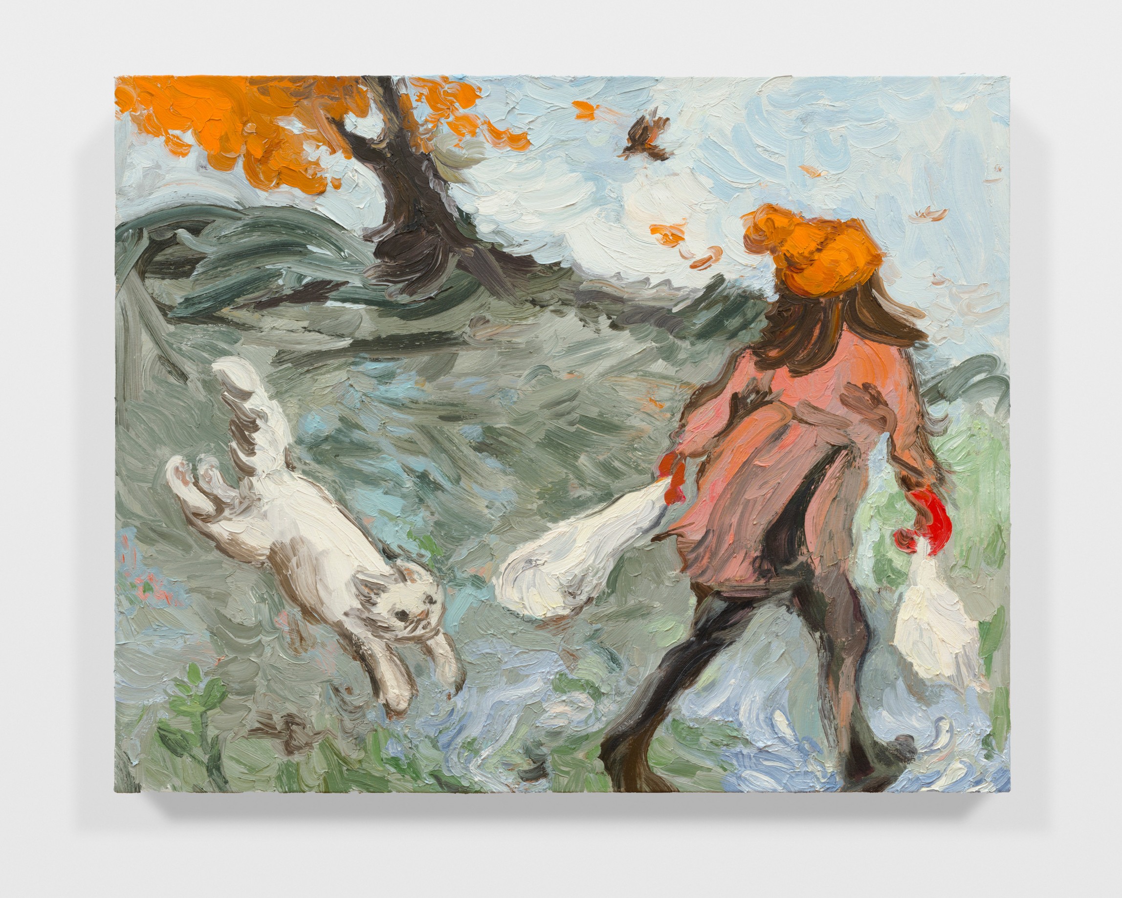 Jane Corrigan, Groceries, 2024, oil on canvas, 36 x 45 in, photography by Nice Day Photo, courtesy of the artist and Sea View, Los Angeles