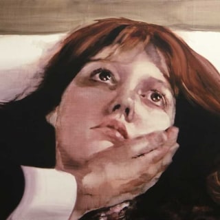 María Dávila Refoulement 2016 painting peinture
