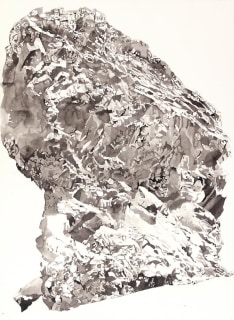 Rebecca Bird | Boulder | 2013 | Ink on Paper | 30 x 22&quot;