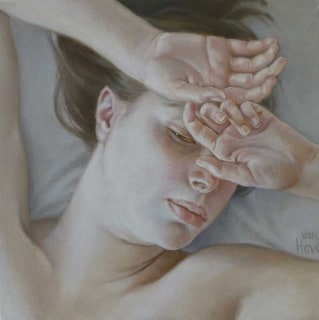 Francine Van Hove L'Oeil en Coulisse 2020 peinture painting