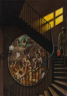 Sergio Ceccotti Purgatorio 1995 painting peinture