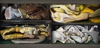 St&eacute;phane Belz&egrave;re Bocaux anatomiques n&deg;25 peinture painting