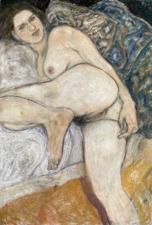 Michael Bastow Souvenir (d'apr&egrave;s Nu bleu de Matisse) 2020-2022 pastel