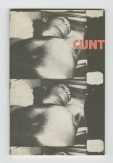 Cunt by John Giorno, front cover