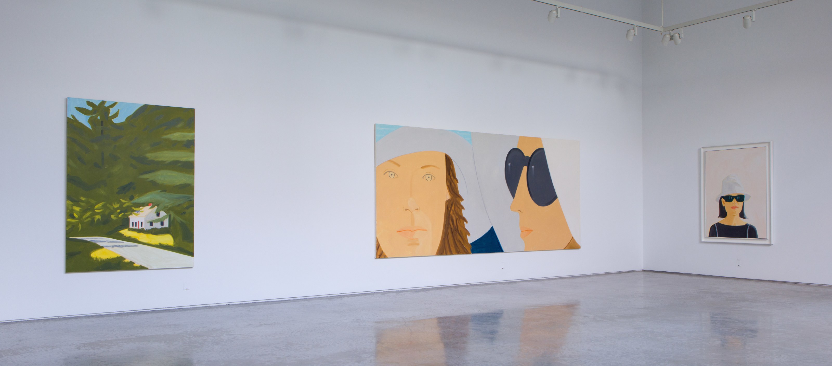 Alex Katz. Katherine and Elizabeth, 2012. Paul Takeuchi