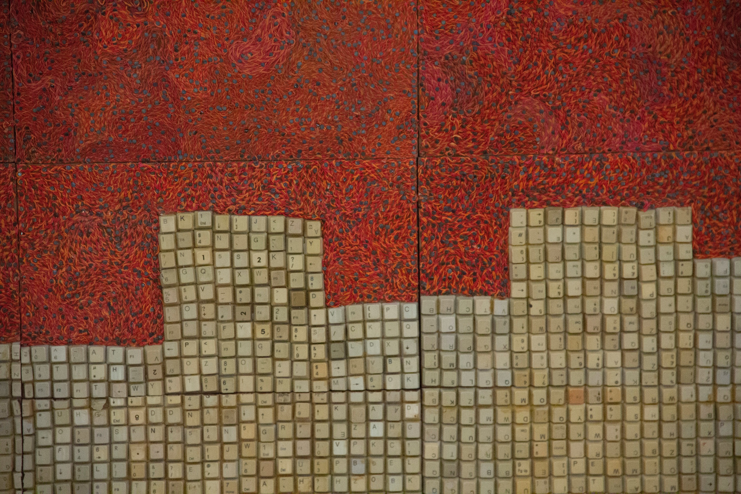 ELIAS SIME Tightrope: Noiseless 14, 2019 (detail)