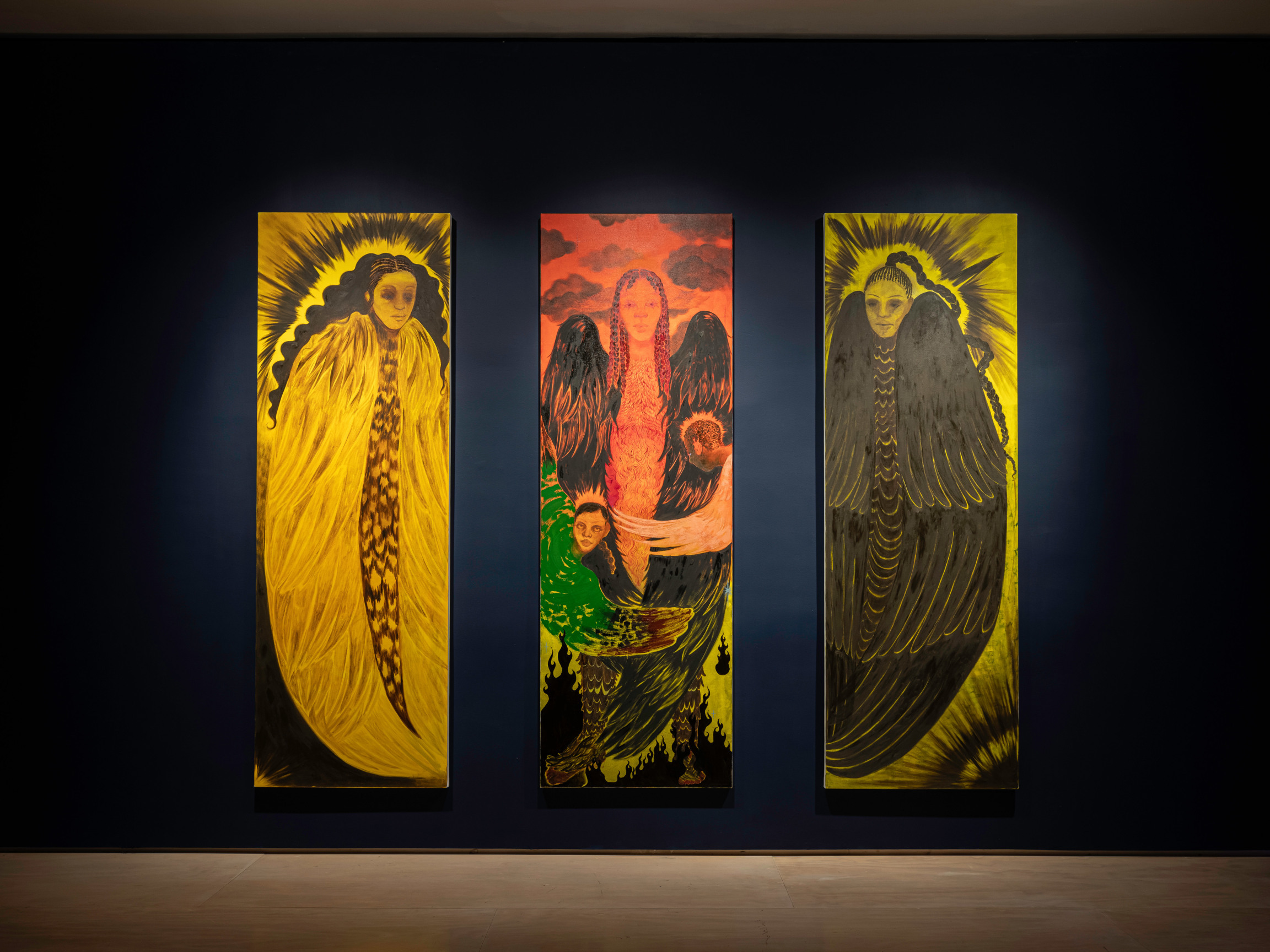 Installation view, Naudline Pierre,&nbsp;This Longing Vessel: Studio Museum Artists in Residence 2019-20, MoMA PS1, Queens, New York, December 10, 2020 - March 14, 2021.