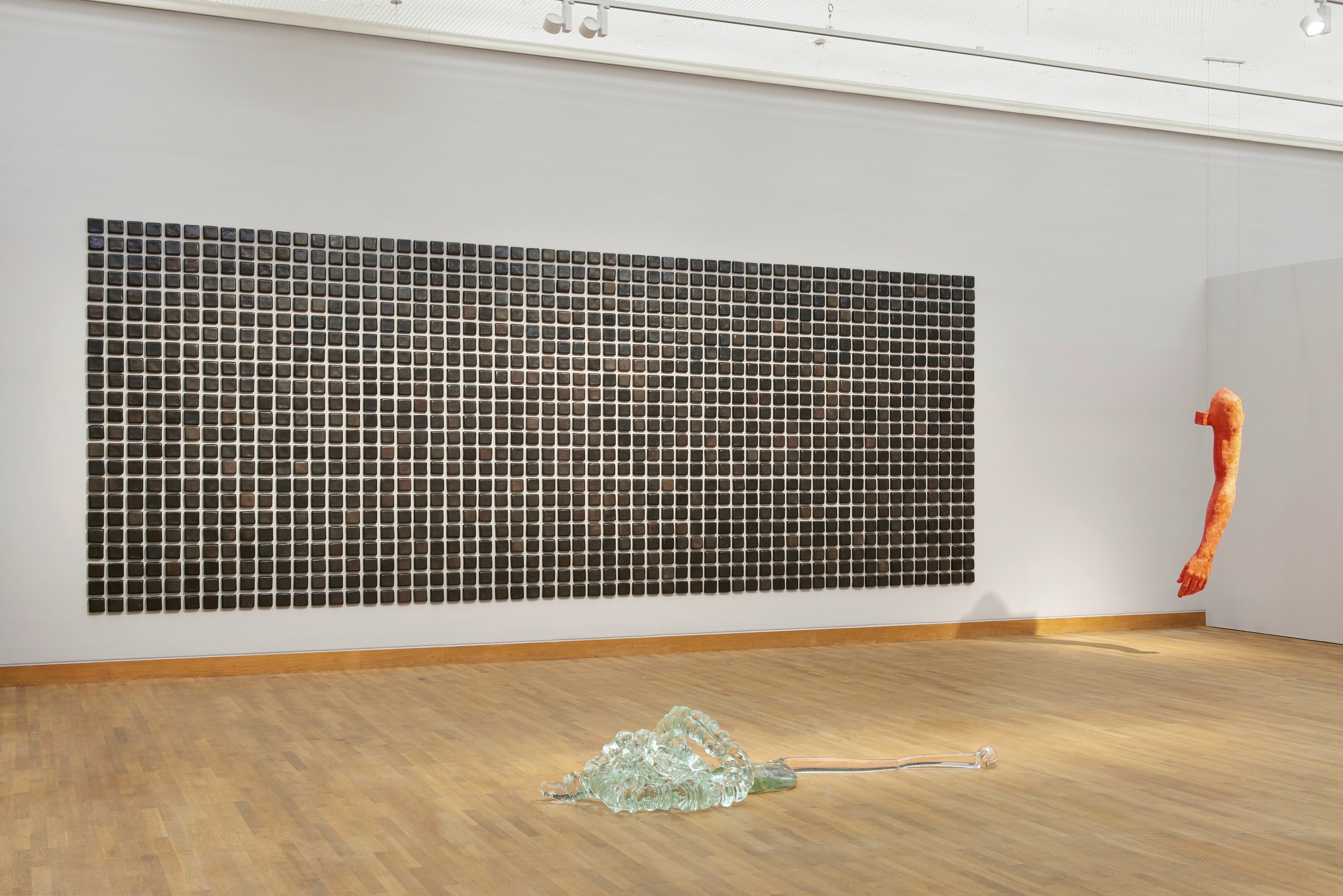 Installation view, Teresa Margolles,&nbsp;Tense Conditions, Staatsgalerie Stuttgart, Germany, February 12, 2021 - December 31, 2022., &copy; Staatsgalerie Stuttgart