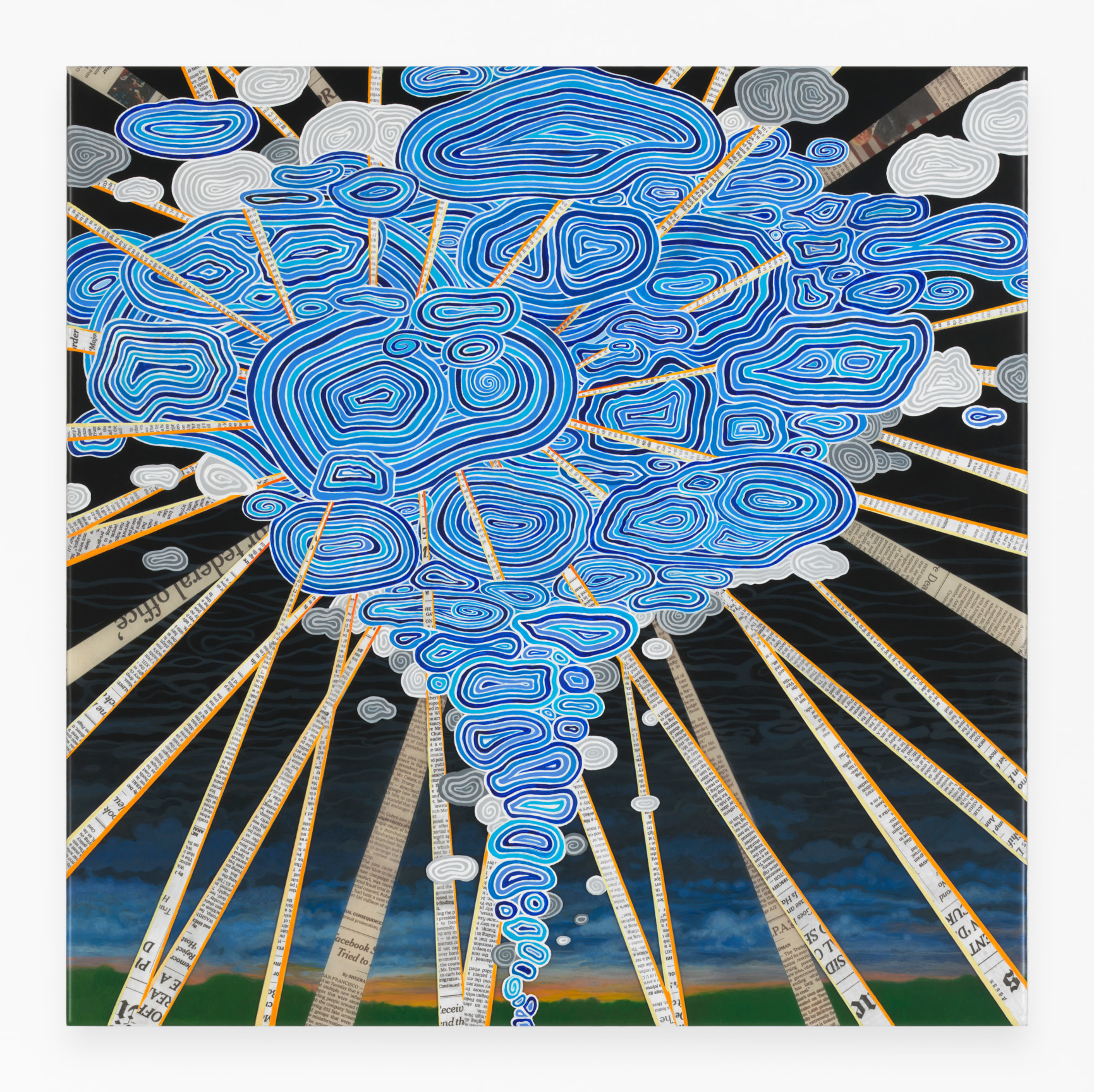 FRED TOMASELLI Untitled (cloud)