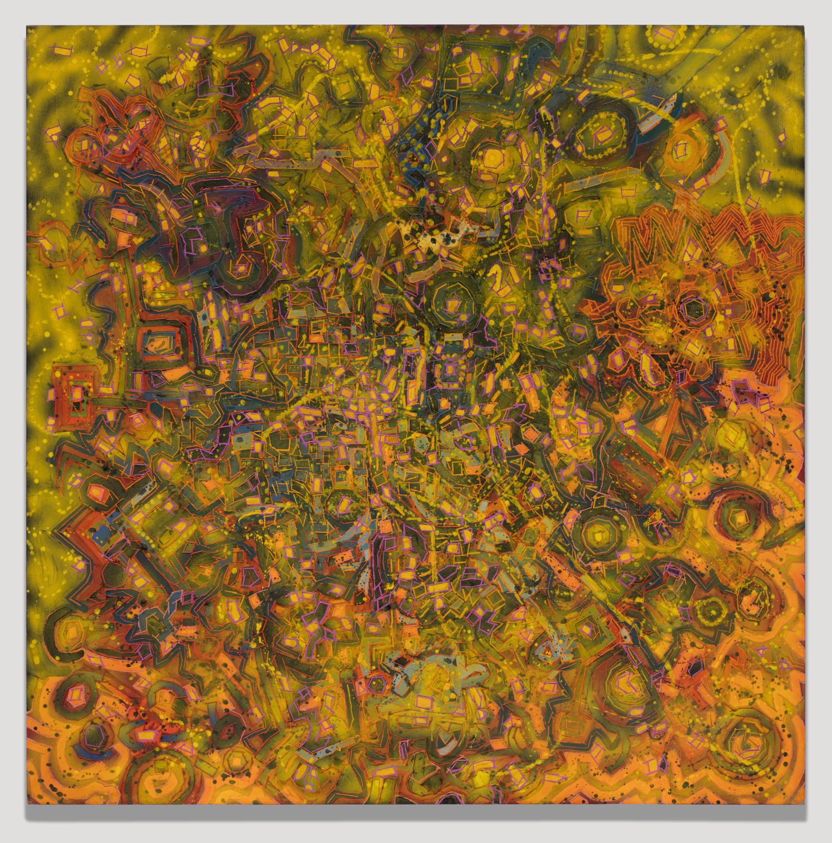 Image of LEE MULLICAN's Above and Below, 1966