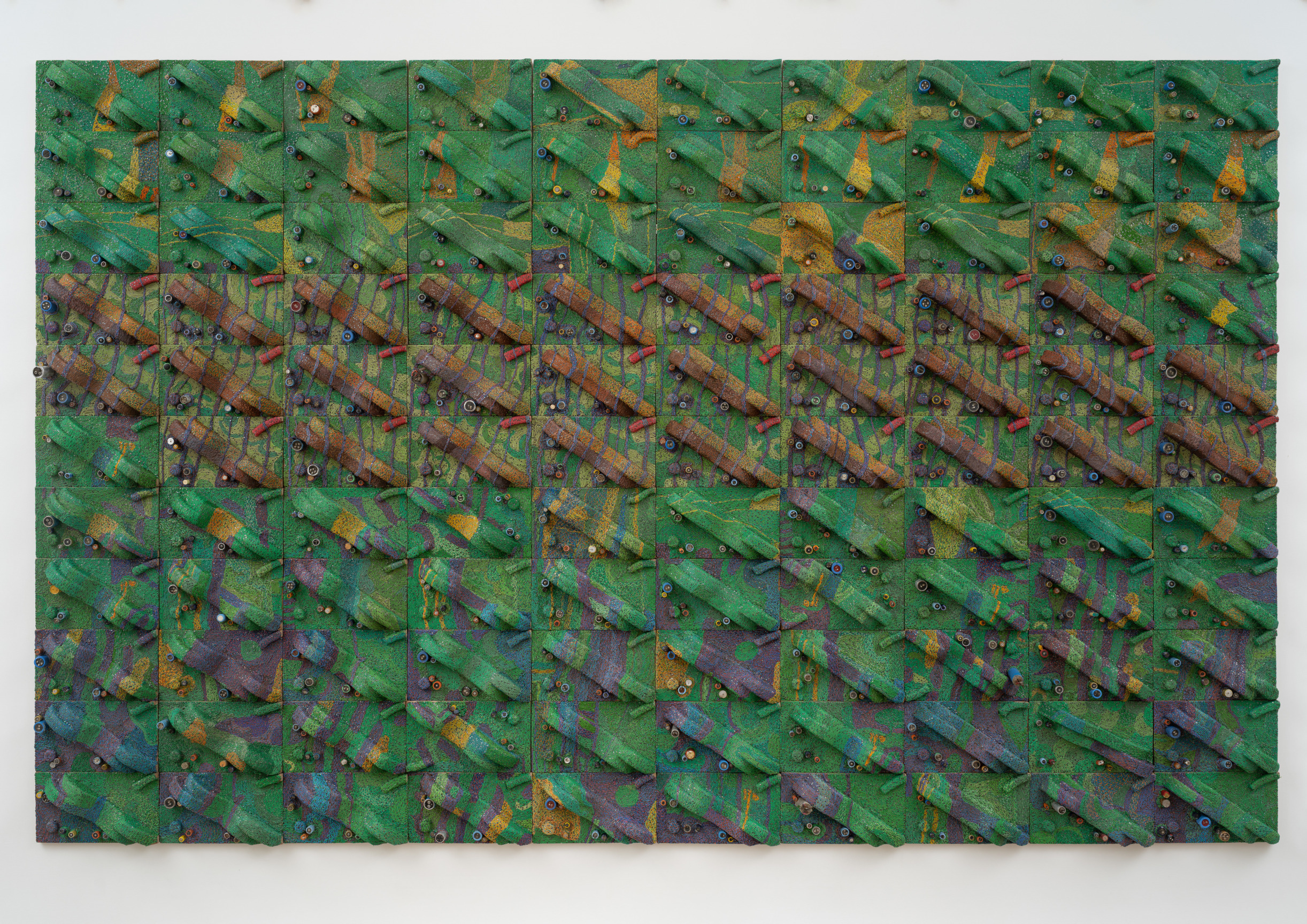 Elias Sime, Tightrope: Behind the Processor #6