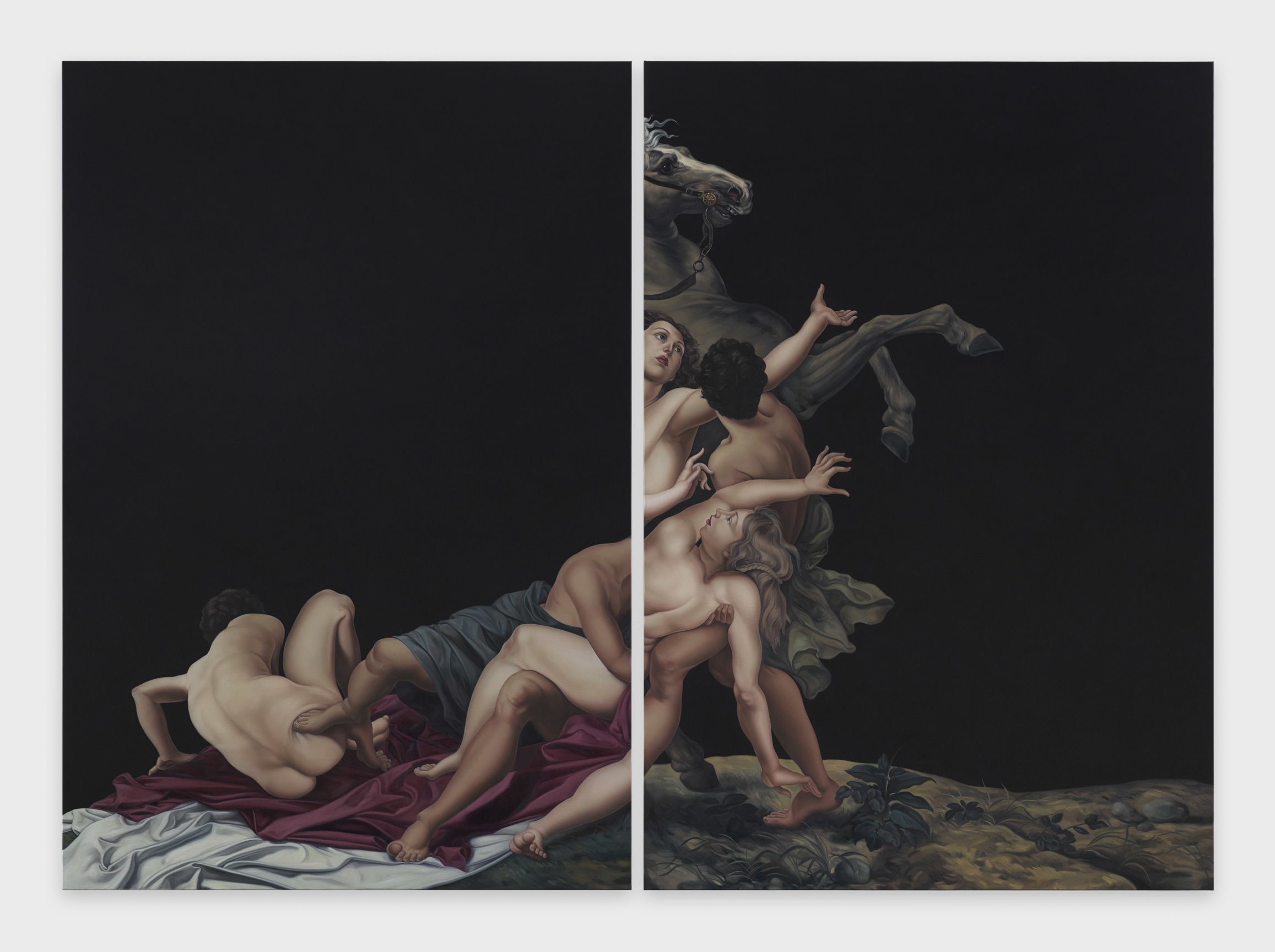 Jesse Mockrin, Installation View, European Collection Special Presentation, Dallas Museum of Art, Dallas, TX,&nbsp;May 7 &ndash; July 2, 2019