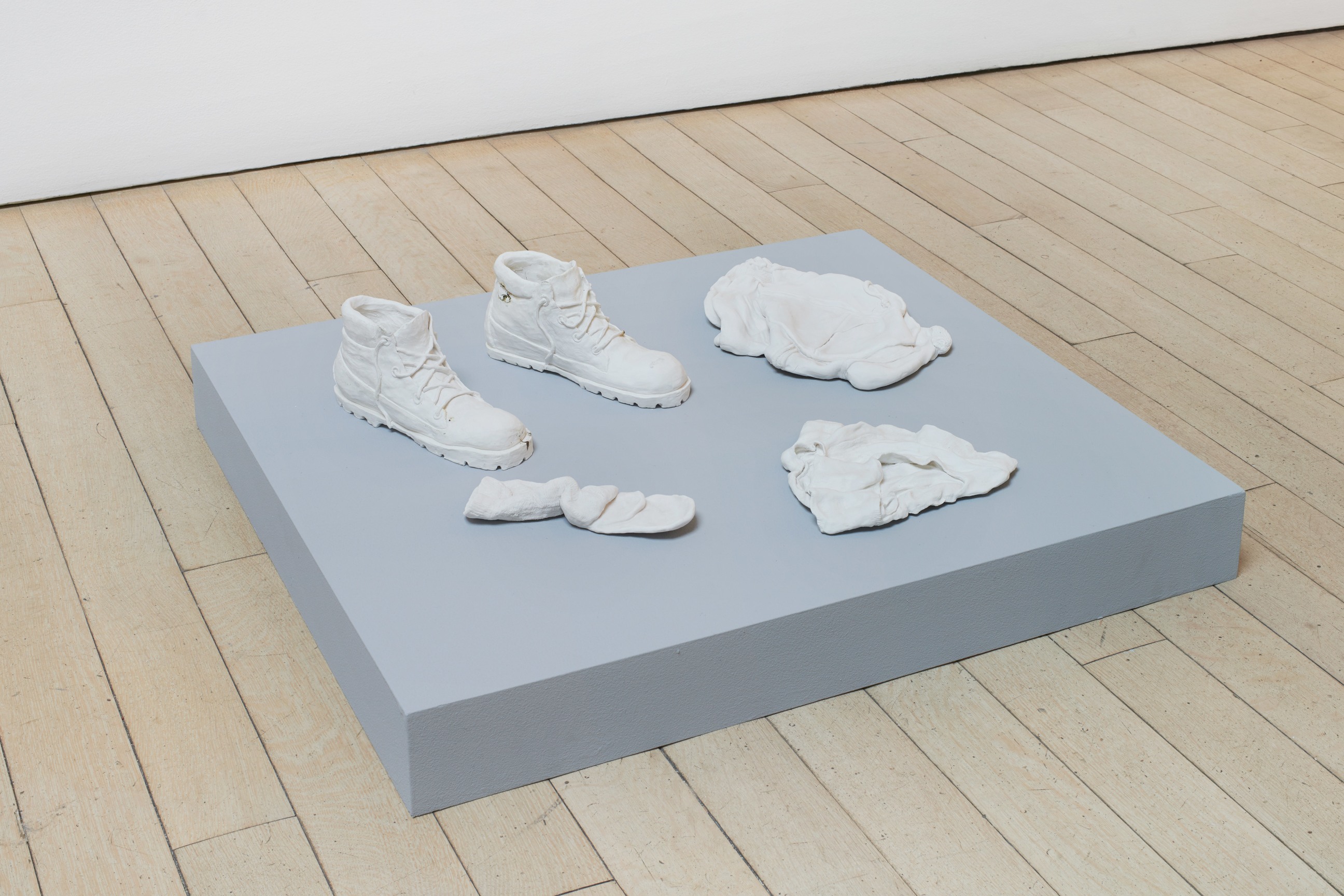 porcelain shoes, socks, and undergarments